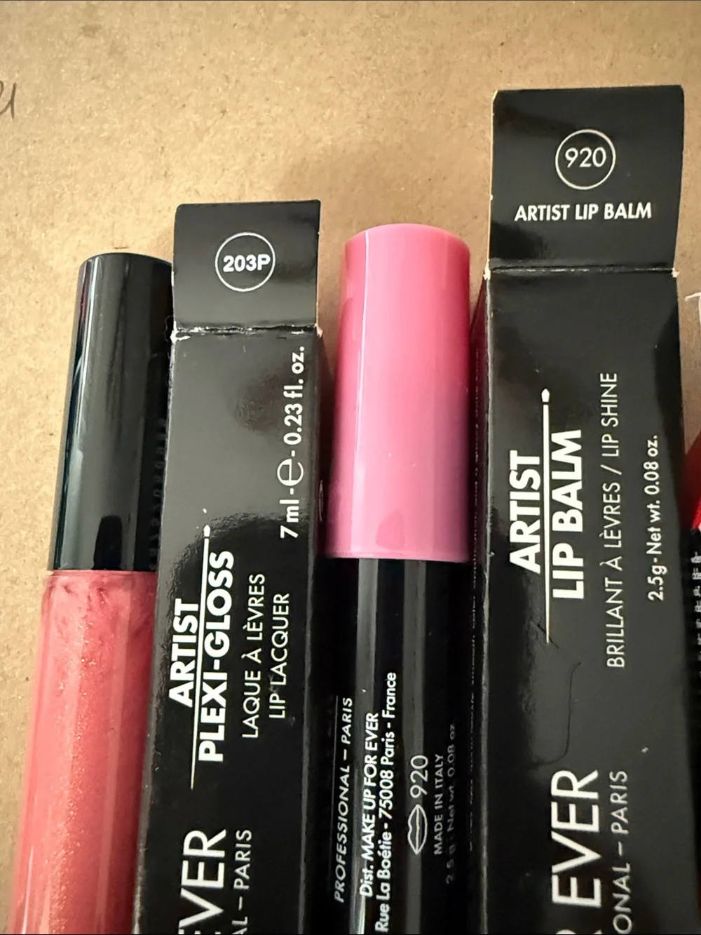 Makeup Forever Pink Lip Balm & Gloss Duo